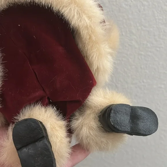 Vintage Holiday Christmas Santa Claus Vintage Small Sitter Home-decor Final Sale - Picture 6 of 7